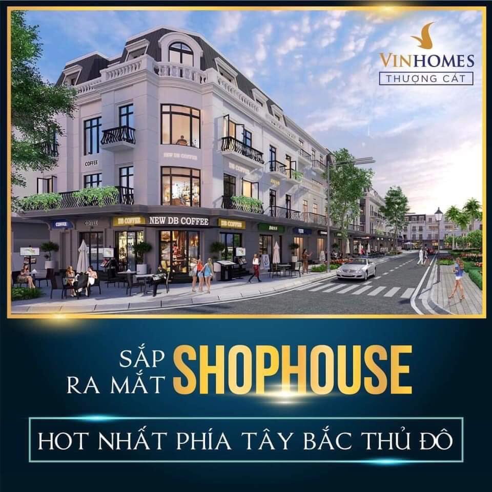 Shophouse dự án Vinhomes Đan Phượng có điểm mà SIÊU THU HÚT nhà đầu tư