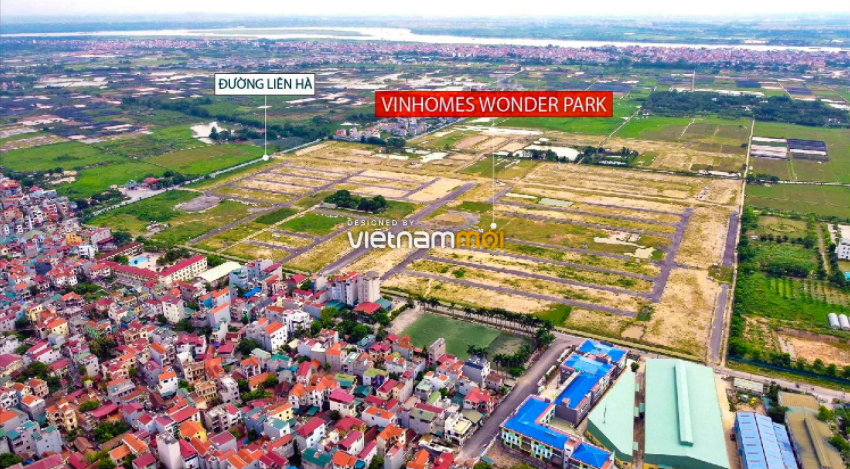 Vị trí dự án Vinhomes Wonder Park Đan Phượng 